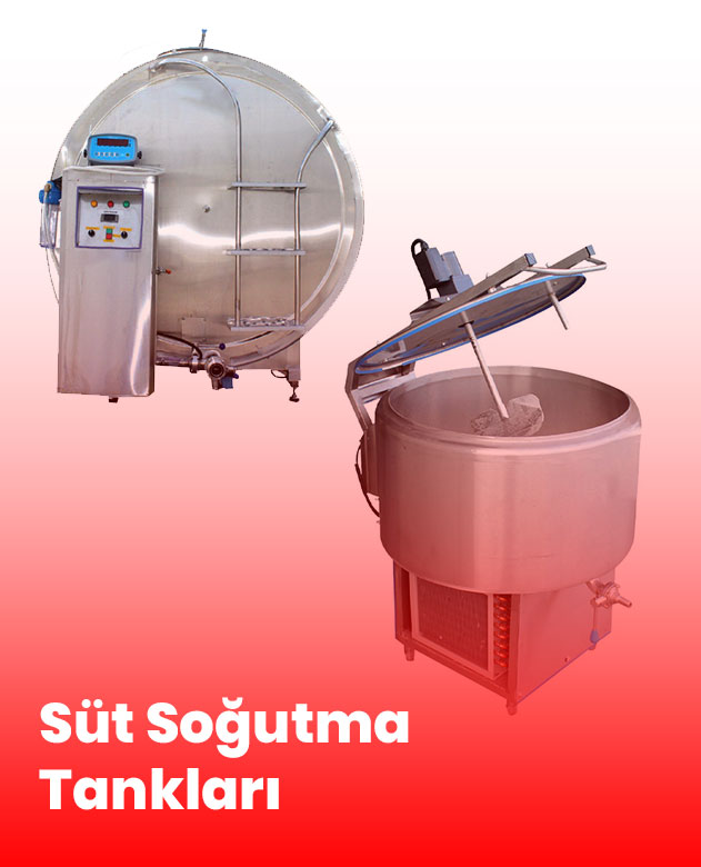 Süt Soğutma Tankları