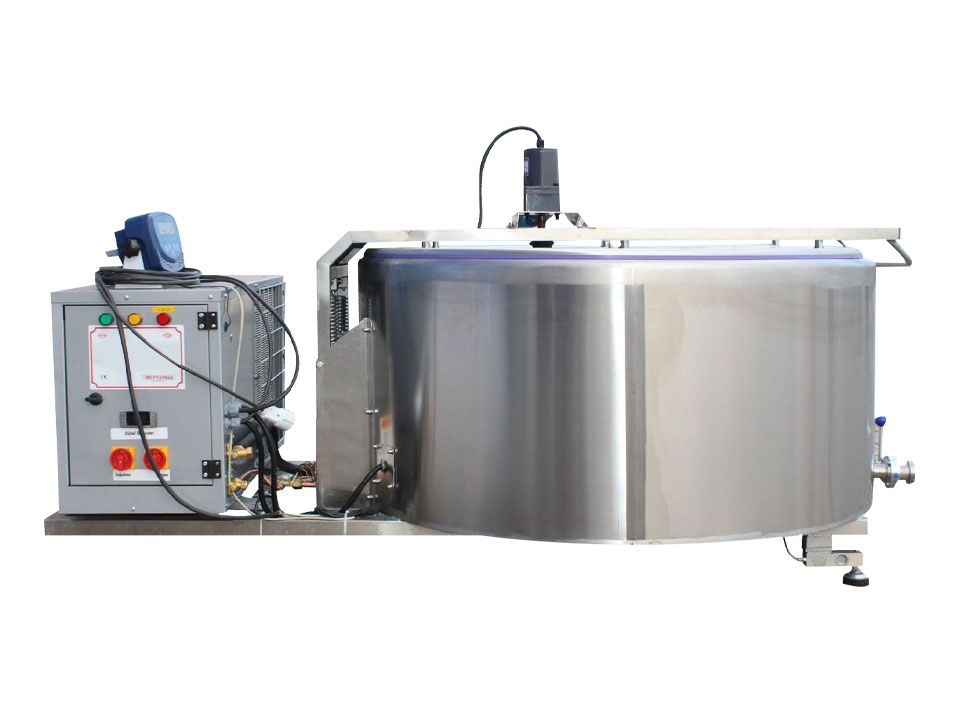 Süt Soğutma Tankı Trifaze ve Monofaze 1000LT